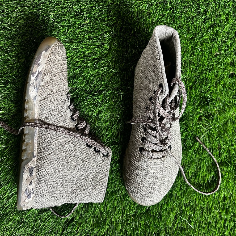 Tan Camo High Top No Bull Shoes